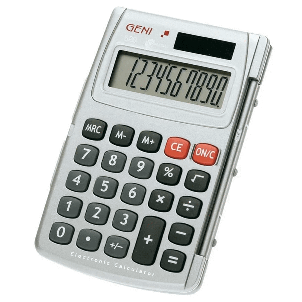 Genie 520 Pocket Calculator
